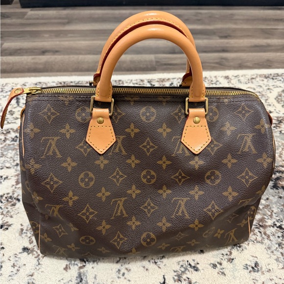 Louis Vuitton Speedy 30 Brown Monogram Satchel - Picture 3 of 10